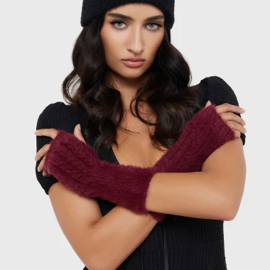 Mystic Cable Fingerless Gloves