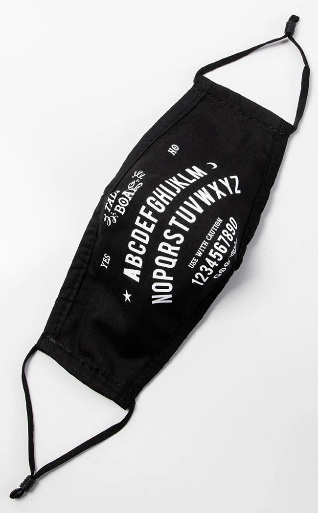 Ouija Face Mask